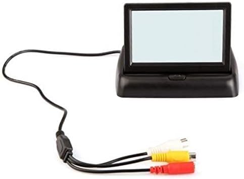 شاشة LCD TFT قابلة للطي للسيارة 4.3 بوصة بدقة 800×480 2