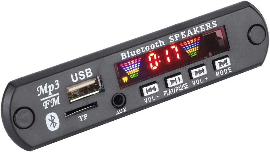 وحدة فك تشفير بلوتوث متعددة الوظائف لتحديث أنظمة الصوت القديمة USB + FM + AUX + TF