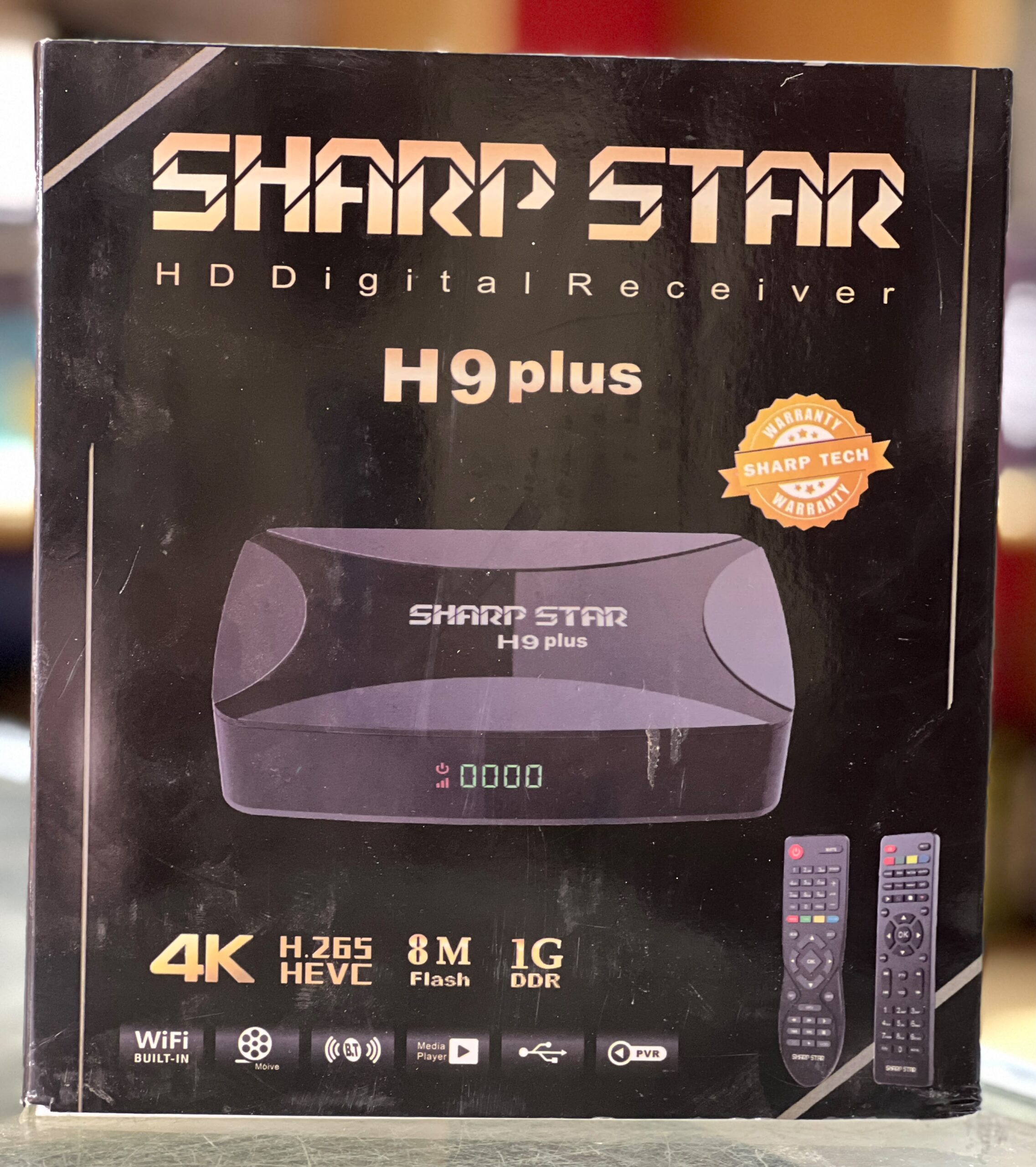 رسيفر شارب ستار h9 plus 2
