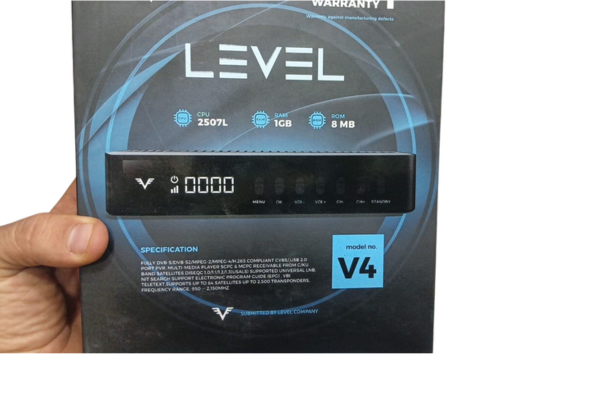 رسيفر ليفيل v4 LEVEL 1