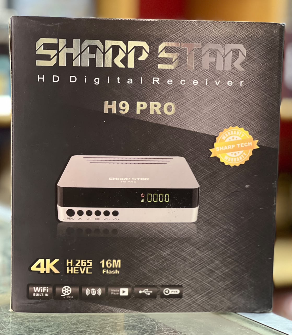 رسيفر شارب ستار h9 pro 2