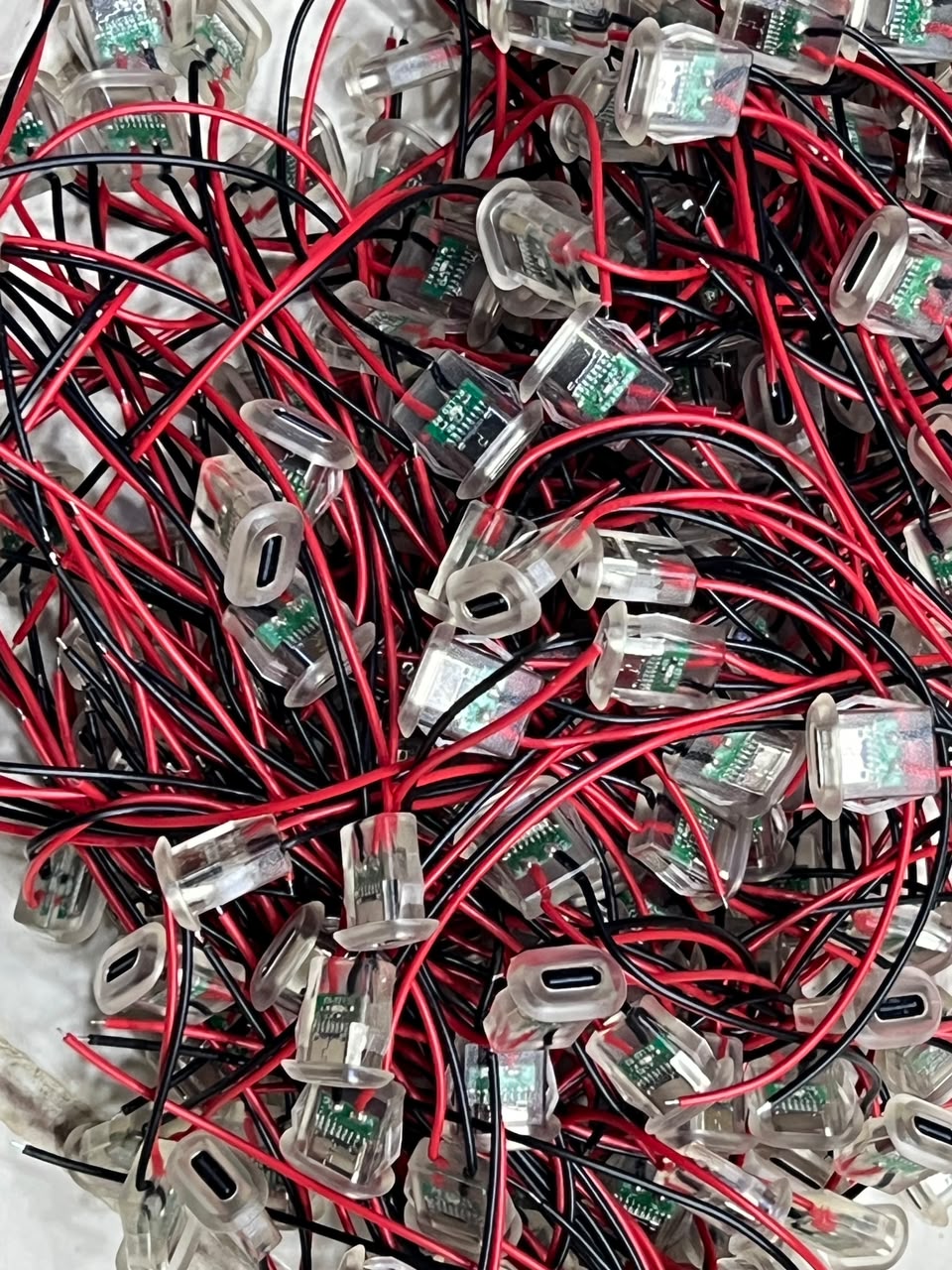 سوكت شحن تايب C مضيء بديل احترافي لإصلاح هواتف الأندرويد